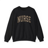 Retro Leopard Nurse Sweatshirt - Nurse Sweatshirt
