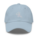 TWNM- Embroidered Dad Hat White Logo