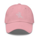 TWNM- Embroidered Dad Hat White Logo