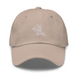 TWNM- Embroidered Dad Hat White Logo