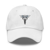 Cowgirl Caduceus- Embroidered Dad Hat