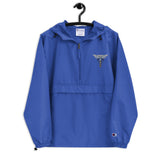 Cowgirl Caduceus-Embroidered Champion Packable Jacket