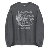 TWNM- Nurses Unisex Crewneck Dark Colors