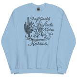 TWNM- Nurses Unisex Crewneck Light Colors
