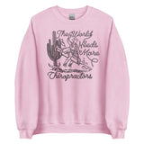 TWNM- Chiropractors Unisex Crewneck Light Colors