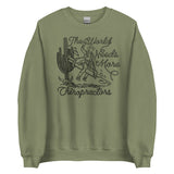 TWNM- Chiropractors Unisex Crewneck Light Colors