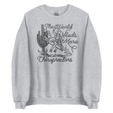 TWNM- Chiropractors Unisex Crewneck Light Colors