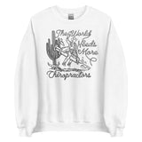 TWNM- Chiropractors Unisex Crewneck Light Colors