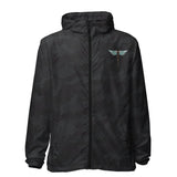 Cowgirl Caduceus- Unisex Lightweight zip-up Windbreaker