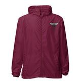 Cowgirl Caduceus- Unisex Lightweight zip-up Windbreaker
