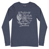 TWNM- Doctors Unisex Long Sleeve Tee Dark Colors
