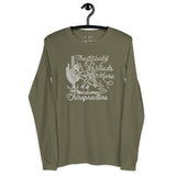 TWNM- Chiropractors Unisex Long Sleeve Tee Dark Colors
