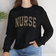 Retro Leopard Nurse Sweatshirt - Nurse Sweatshirt
