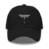 Cowgirl Caduceus- Embroidered Dad Hat