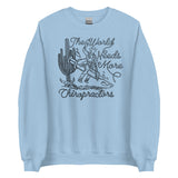TWNM- Chiropractors Unisex Crewneck Light Colors