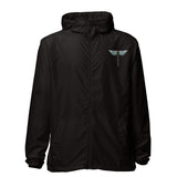 Cowgirl Caduceus- Unisex Lightweight zip-up Windbreaker