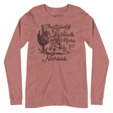 TWNM- Nurses Unisex Long Sleeve Tee Light Colors